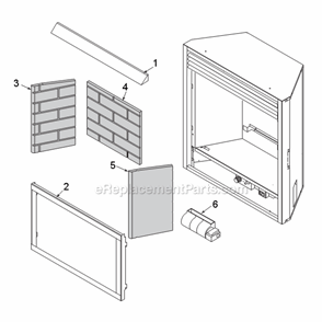 Part Location Diagram of BLO24TB Majestic Blower