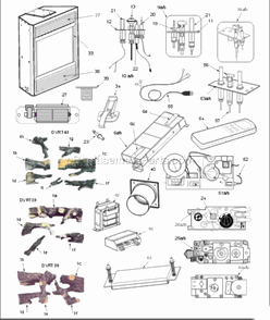 Part Location Diagram of B39 Majestic Log - Front Right