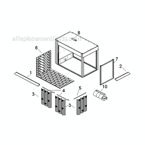 Part Location Diagram of 79D0034 Majestic Door Assembly