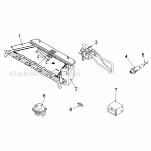 Natural Gas Mr27Nr And Propane Mj27Pr Burner Assembly Diagram and Parts List for MJ27  Majestic Heating Stove