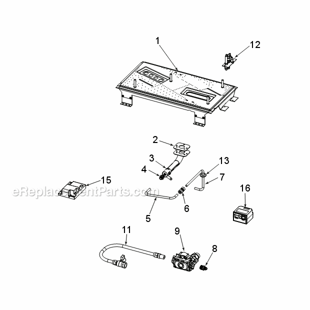 Stldvns/Ps Natural Gas And Propane Signature Command System Diagram and Parts List for STLDVNS/PS  Majestic Fireplace & Insert