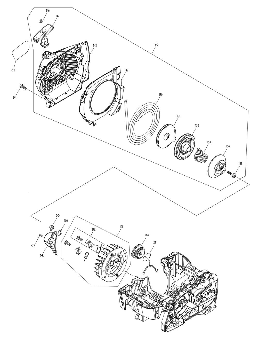Page 3 Diagram and Parts List for EA5600FREG  Makita Saw
