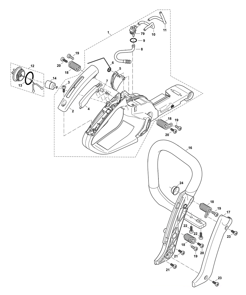 Page 7 Diagram and Parts List for EA4300FRDB  Makita Saw