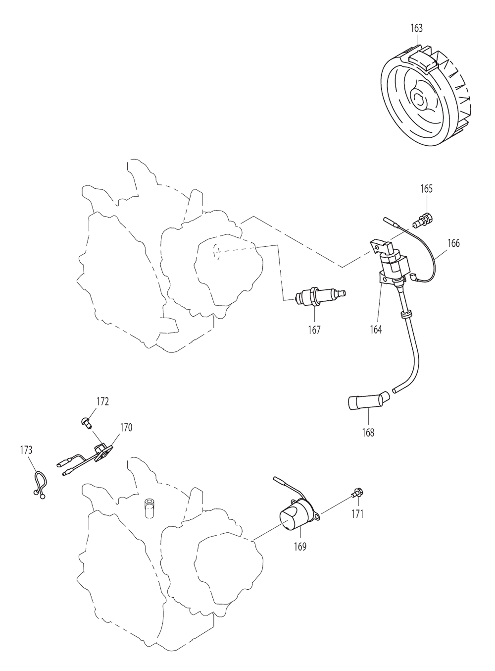 Page 6 Diagram and Parts List for EW320R Type 2 Makita Water Pump