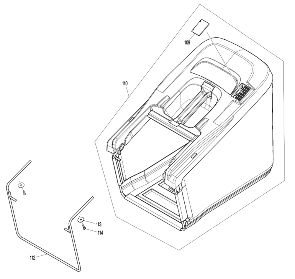 Fig-3 Diagram and Parts List for XML02PT  Makita Lawn Mower