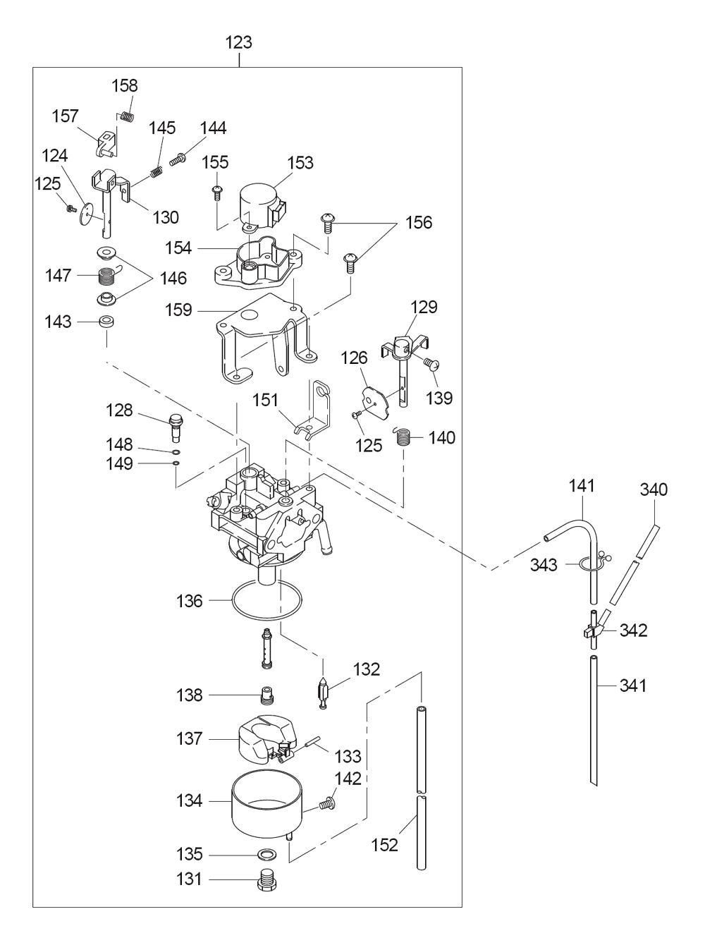 Page 7 Diagram and Parts List for G1700I Type 2 Makita Generator