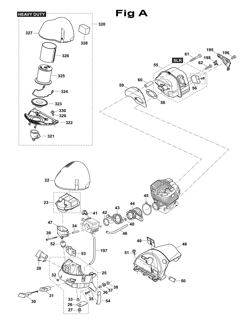 Page 1 Diagram and Parts List for EA7301PRZ  Makita Saw