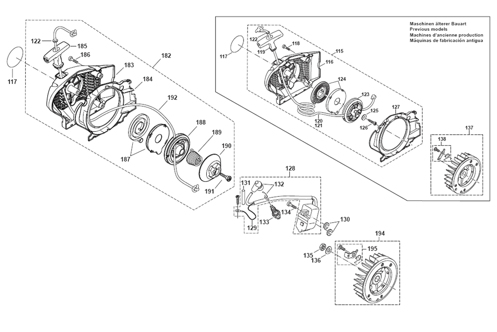 Page 3 Diagram and Parts List for PS-460  Makita Saw