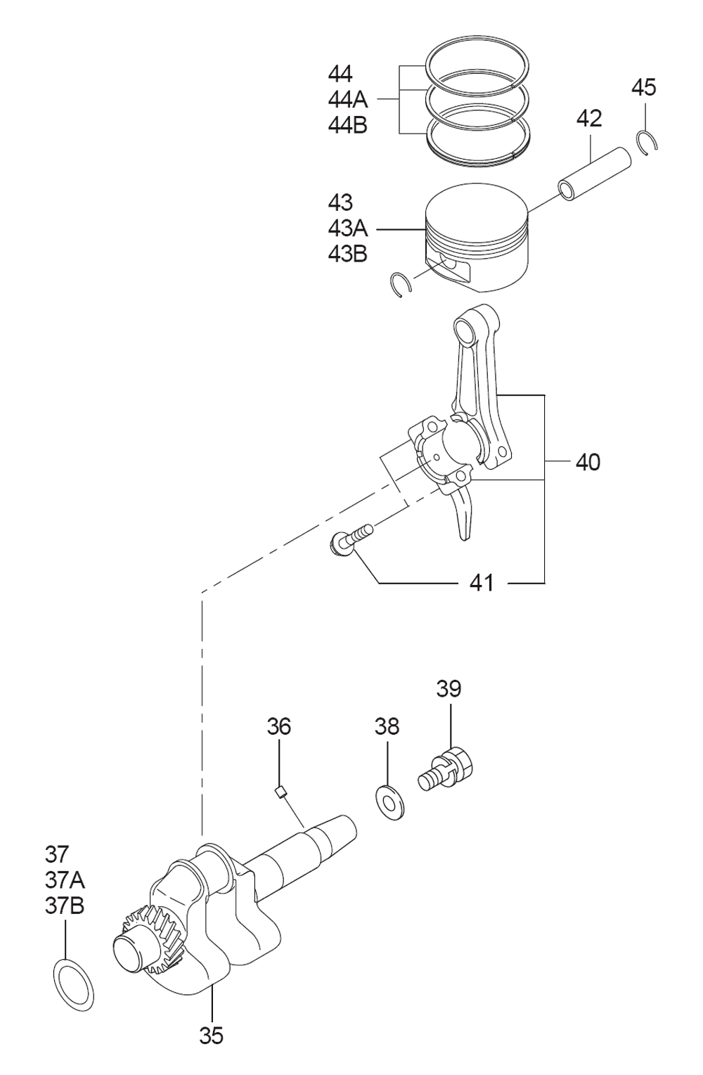 Page 1 Diagram and Parts List for G1700I Type 2 Makita Generator