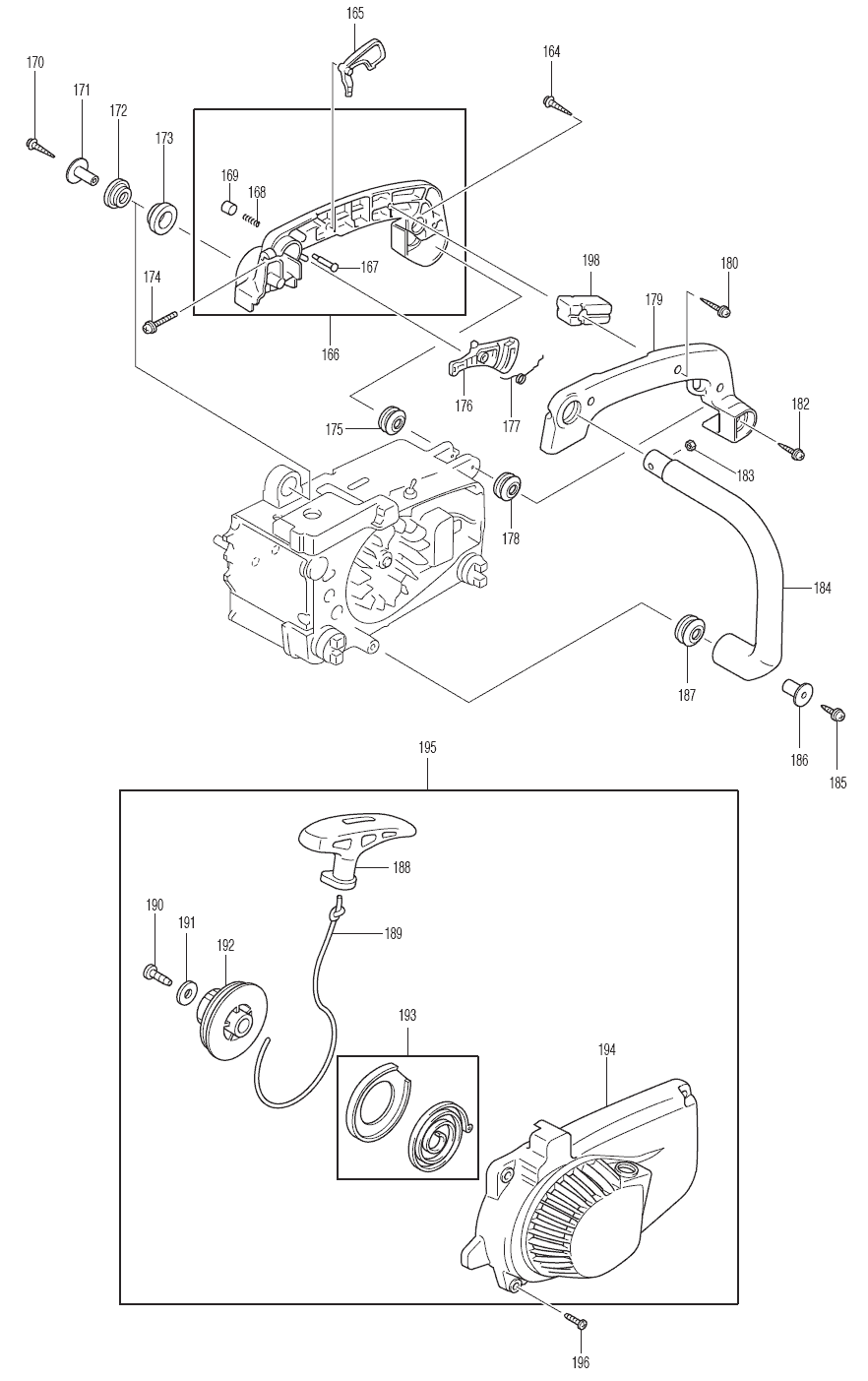 Page 3 Diagram and Parts List for PS-3300-TH  Makita Saw