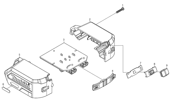 Diagram Diagram and Parts List for ADP001G  Makita Charger