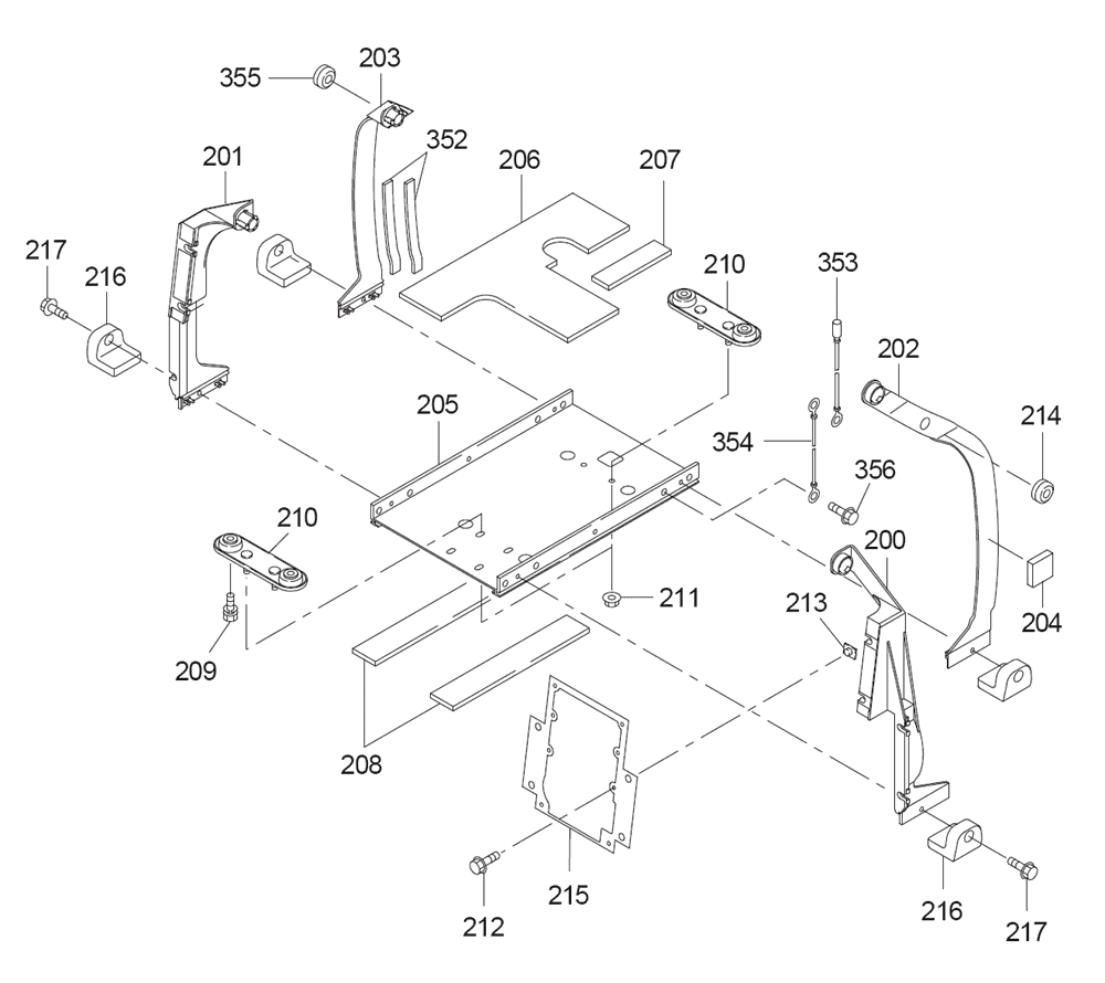 Page 10 Diagram and Parts List for G1700I Type 4 Makita Generator