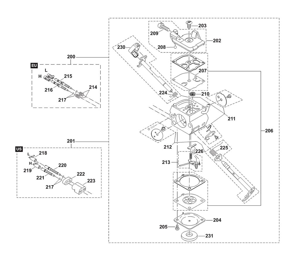 Page 5 Diagram and Parts List for PS-460D  Makita Saw