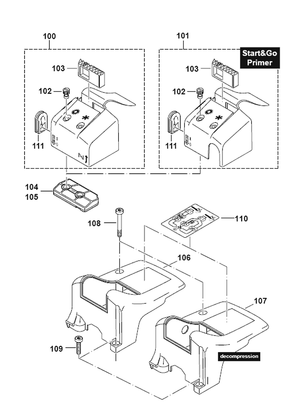 Page 4 Diagram and Parts List for MDE3440  Makita Saw