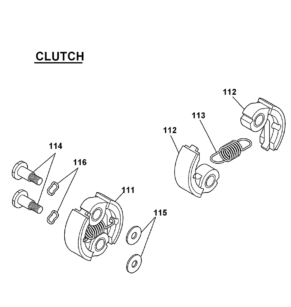 Page 6 Diagram and Parts List for BCM3300  Makita Trimmer