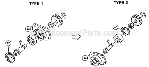 Page E Diagram and Parts List for 5007NBK  Makita Circular Saw