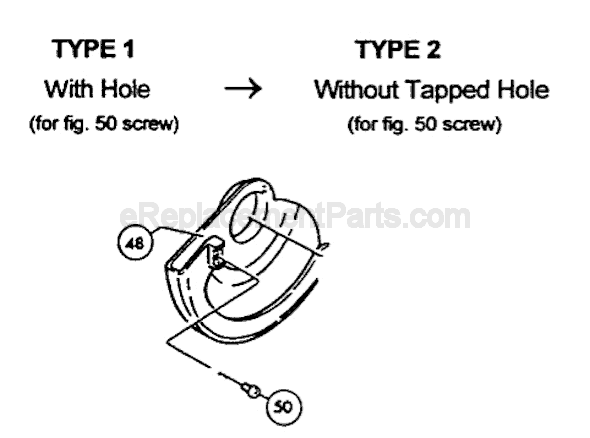 Page F Diagram and Parts List for 5007NBK  Makita Circular Saw