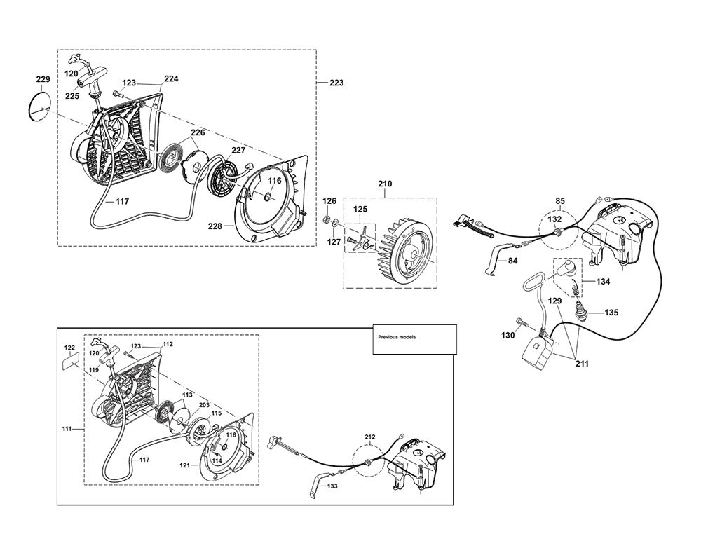 Page 4 Diagram and Parts List for DPC8131  Makita Saw