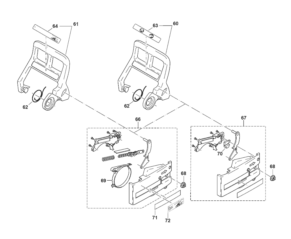 Page 2 Diagram and Parts List for MDE336  Makita Saw