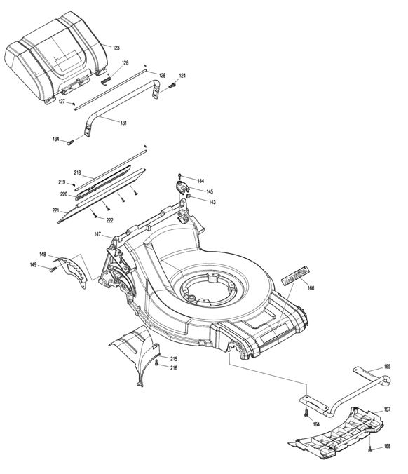 Diagram 3 Diagram and Parts List for XML09PT1  Makita Lawn Mower