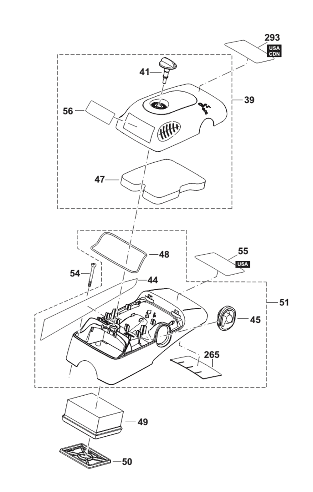 Page 1 Diagram and Parts List for DPC8131  Makita Saw