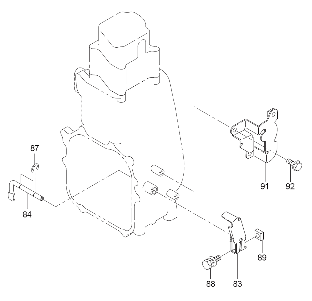 Page 5 Diagram and Parts List for G1700I Type 2 Makita Generator