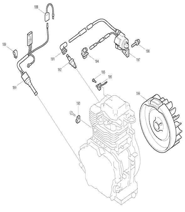Page G Diagram and Parts List for EW310TR  Makita Water Pump