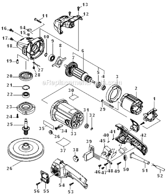 Page A Diagram and Parts List for 9237C  Makita Sander Polisher