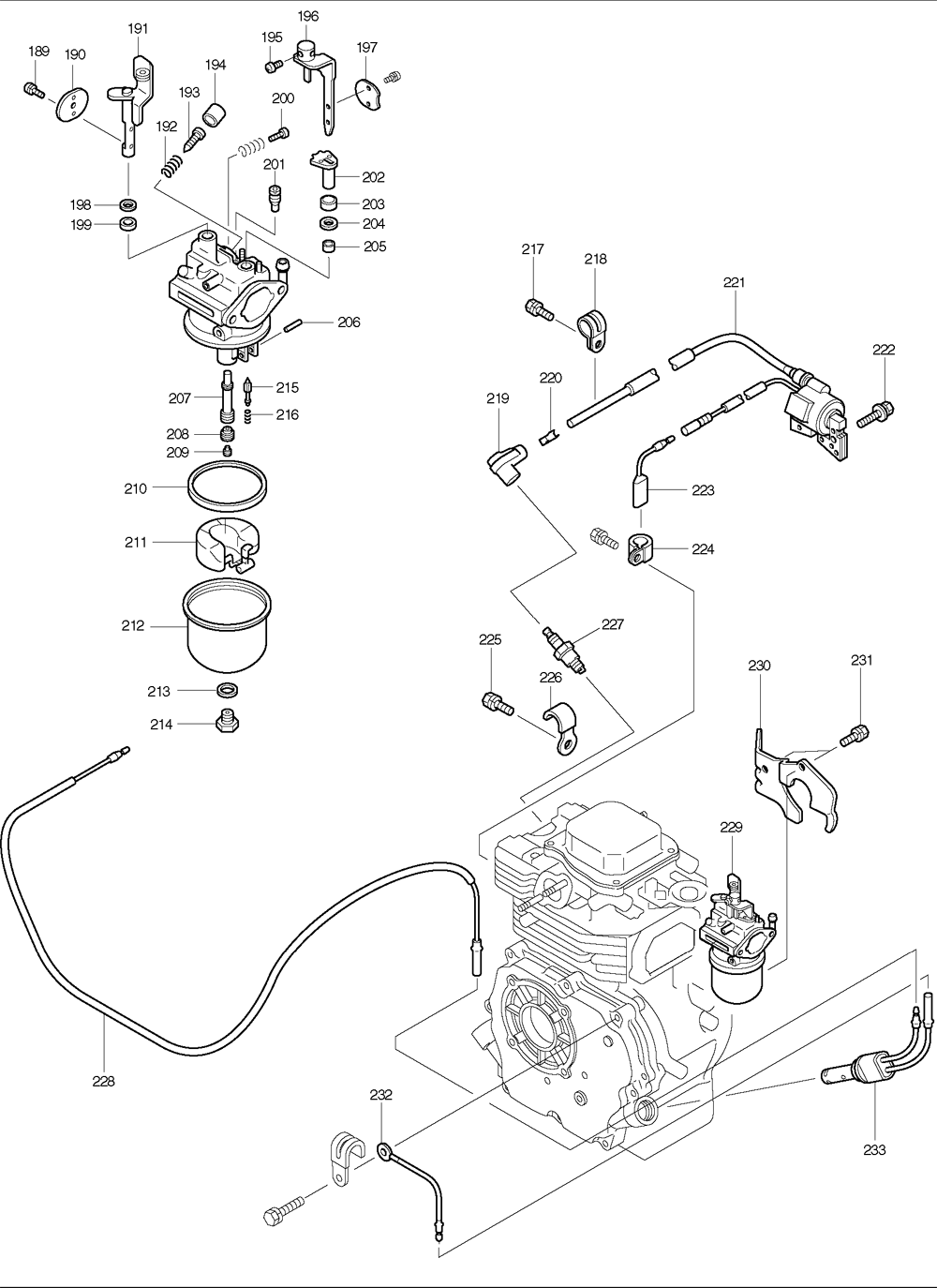 Page 3 Diagram and Parts List for G2410R  Makita Generator