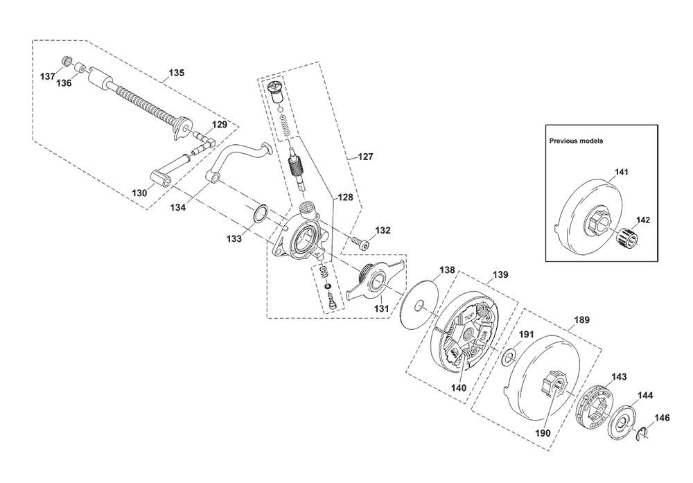 Page 4 Diagram and Parts List for DCS7300  Makita Saw