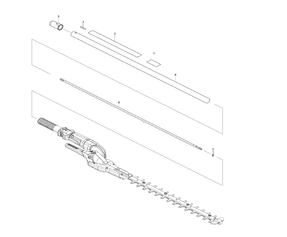 Diagram 3 Diagram and Parts List for XUX02SM1X2  Makita Trimmer