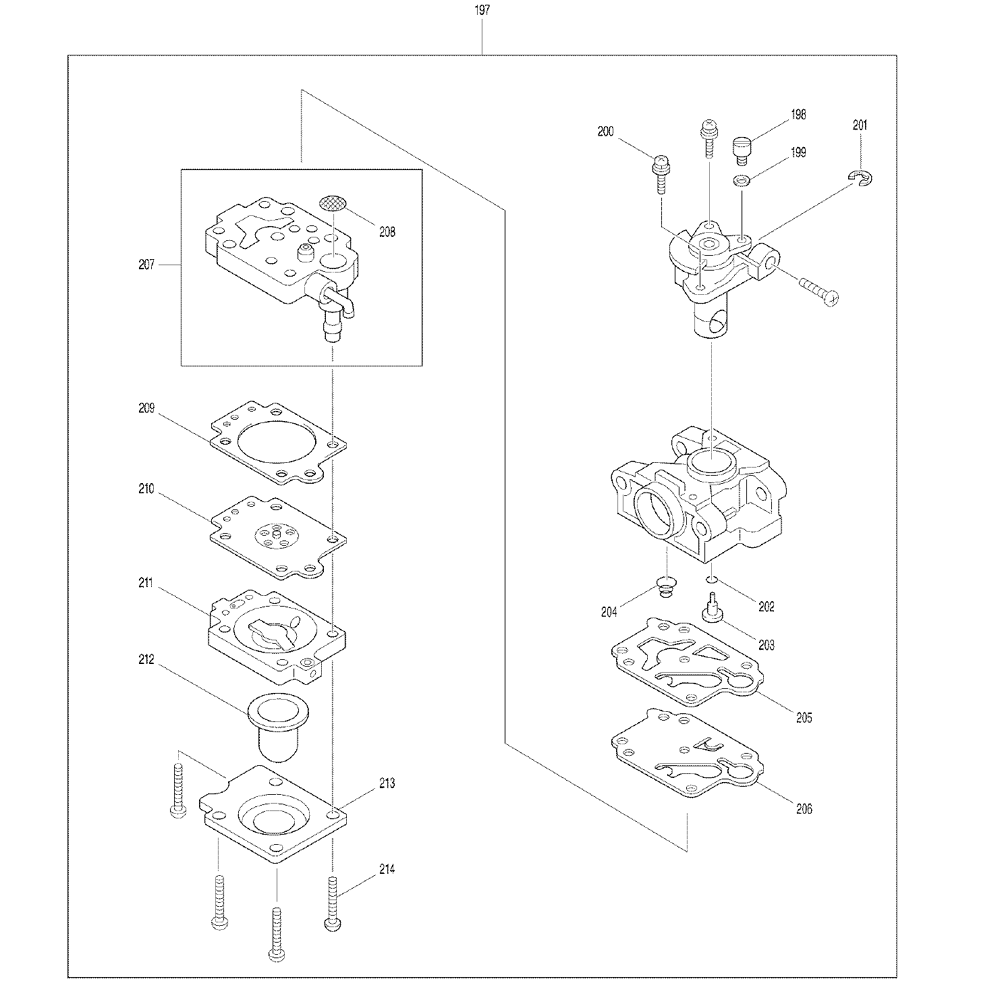Page 3 Diagram and Parts List for ER2650LH  Makita Trimmer