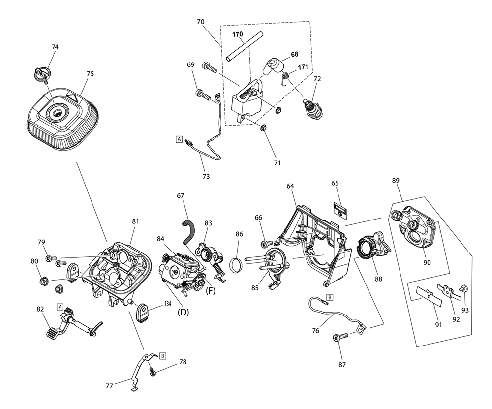 Page 2 Diagram and Parts List for EA5600FREG  Makita Saw