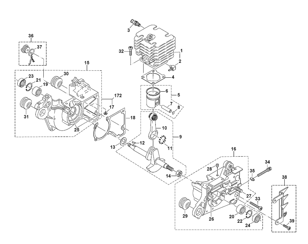 Page 10 Diagram and Parts List for MDE400  Makita Saw