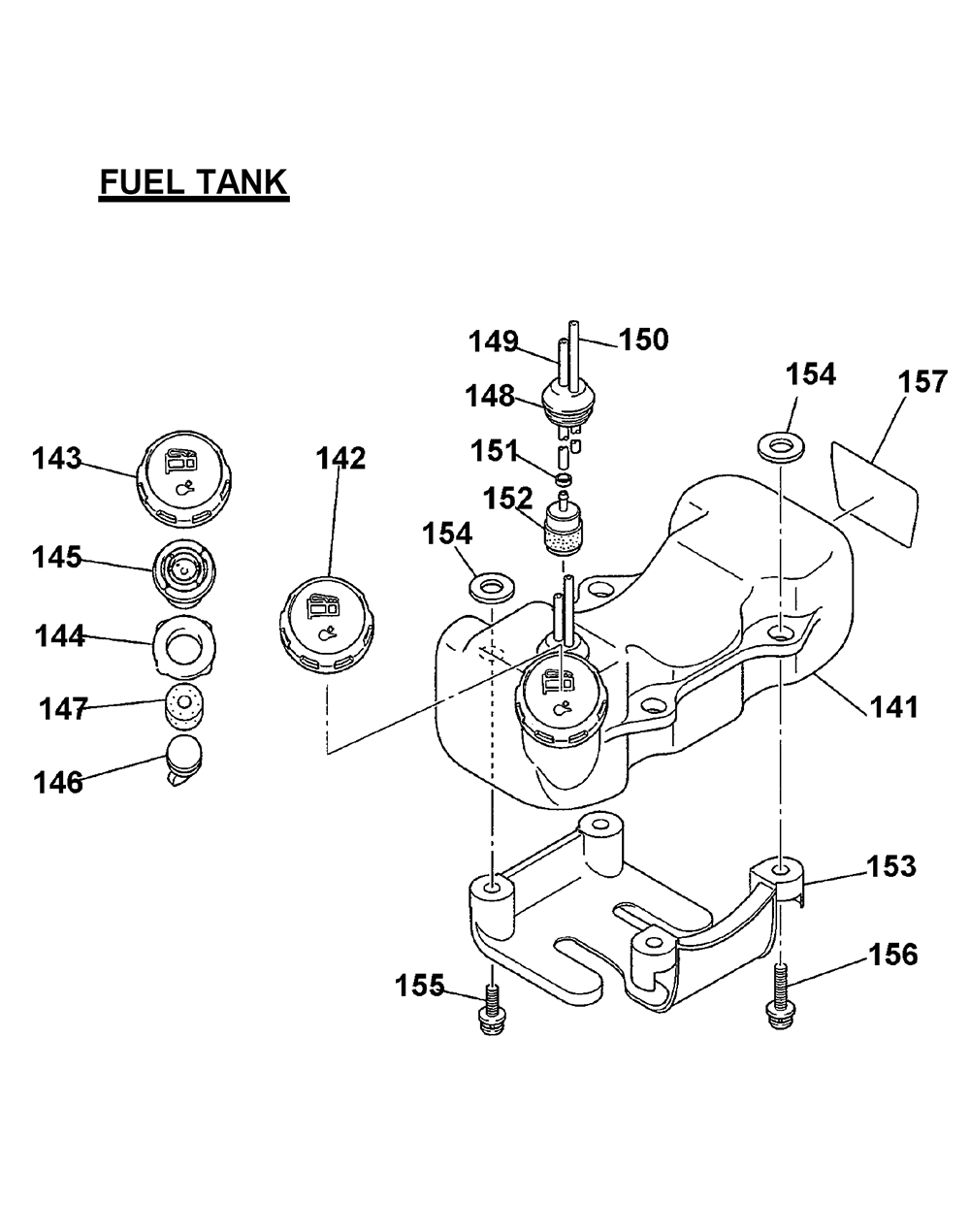 Page 8 Diagram and Parts List for BCM3300  Makita Trimmer