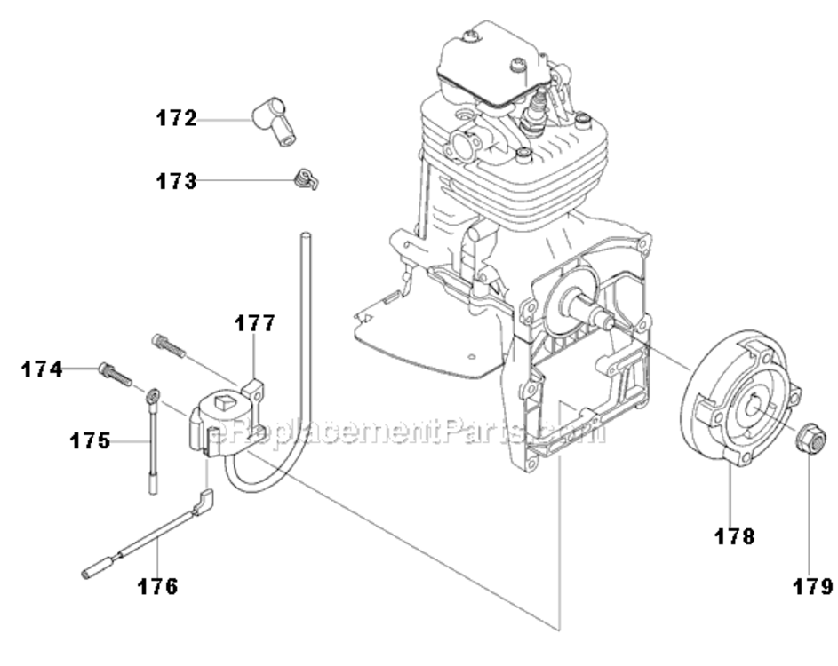 Page K Diagram and Parts List for BBX7600CA  Makita Leaf Blower / Vacuum