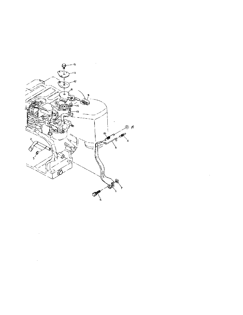 Governor, operate Diagram and Parts List for EW200R  Makita Water Pump