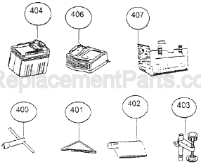 Page B Diagram and Parts List for BLS712  Makita Miter Saw