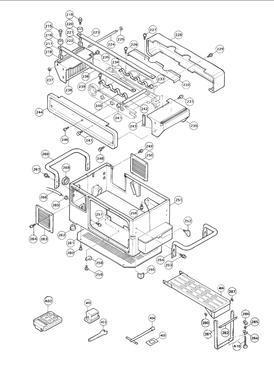 Page 2 Diagram and Parts List for LP1812C  Makita Planer Jointer