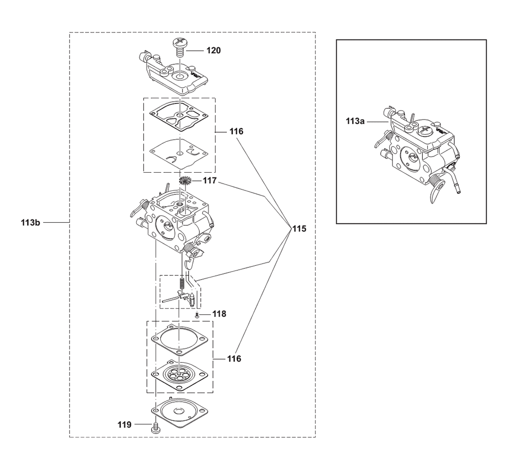 Page 5 Diagram and Parts List for DCS4610  Makita Saw