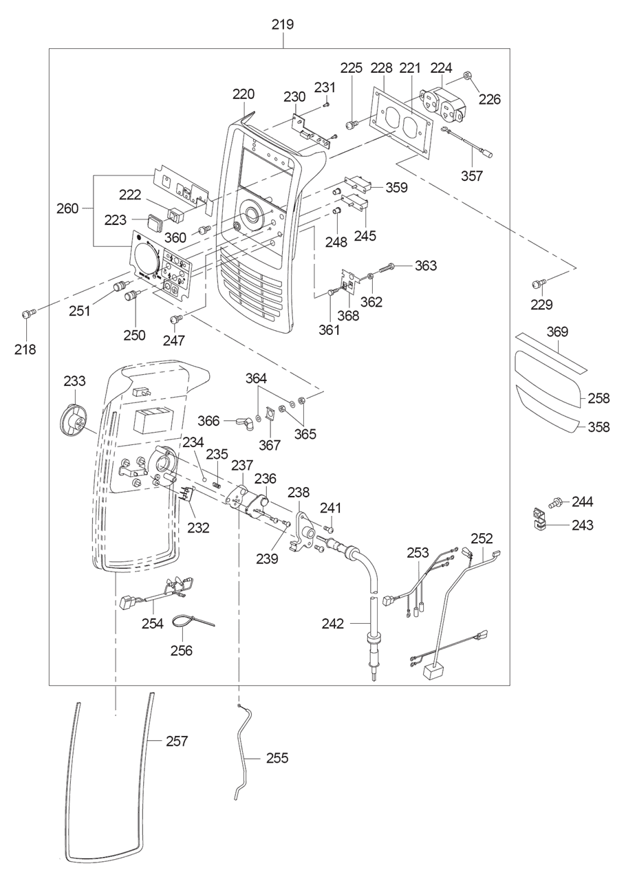 Page 11 Diagram and Parts List for G1700I Type 4 Makita Generator