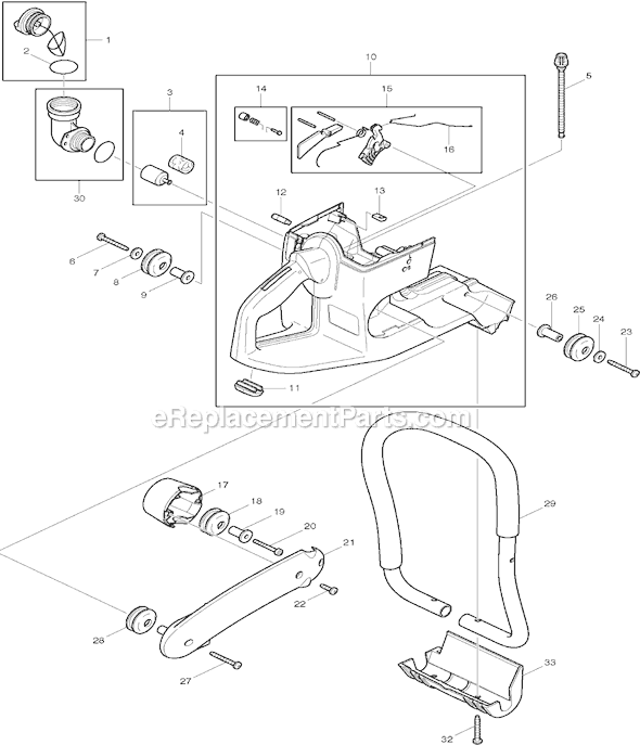 Page A Diagram and Parts List for DPC7301  Makita Concrete Saw