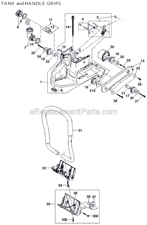 Page A Diagram and Parts List for DPC8112  Makita Concrete Saw