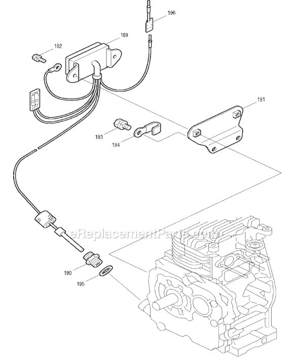 Page I Diagram and Parts List for EW300TR  Makita Water Pump