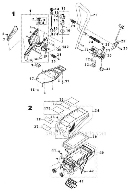 Page A Diagram and Parts List for EK6101  Makita Circular Saw