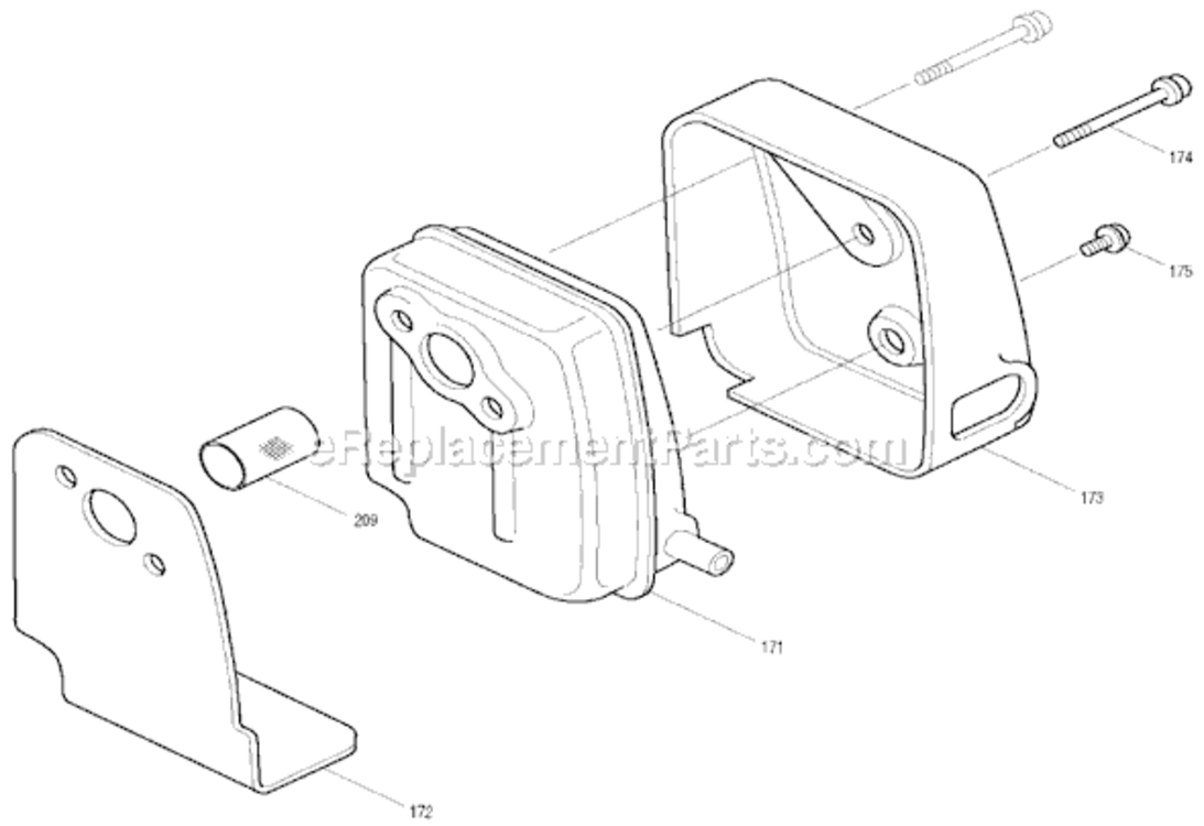 Page I Diagram and Parts List for EM4250  Makita Trimmer