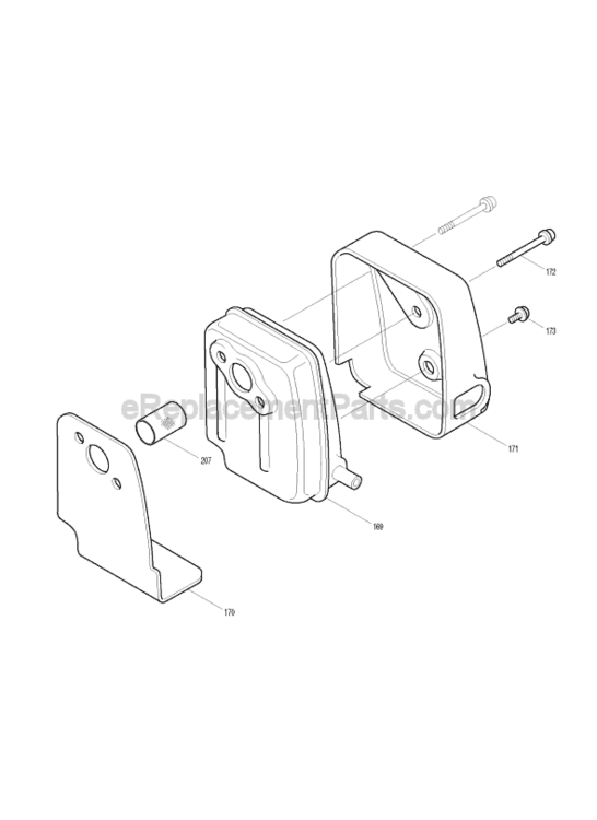 Page I Diagram and Parts List for EM4251  Makita Trimmer