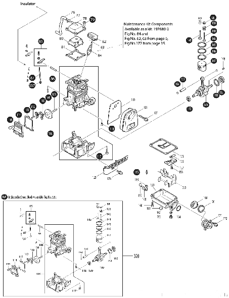 Diagram 5 Diagram and Parts List for MS-2564  Makita Trimmer
