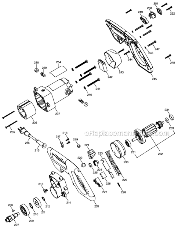 Page C Diagram and Parts List for LS0815F  Makita Miter Saw