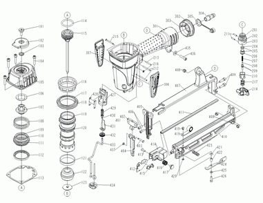 Part Location Diagram of BA00000029 Makita Pilot Valve, An902